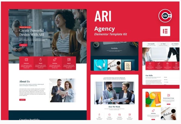 [Themeforest] ARI - Agency Template Kit_0.jpg